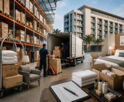warehousing y logística para hoteles