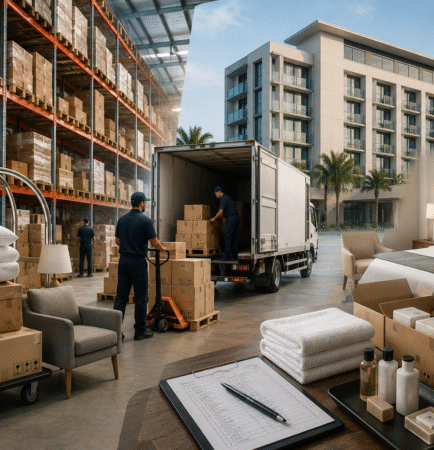 warehousing y logística para hoteles