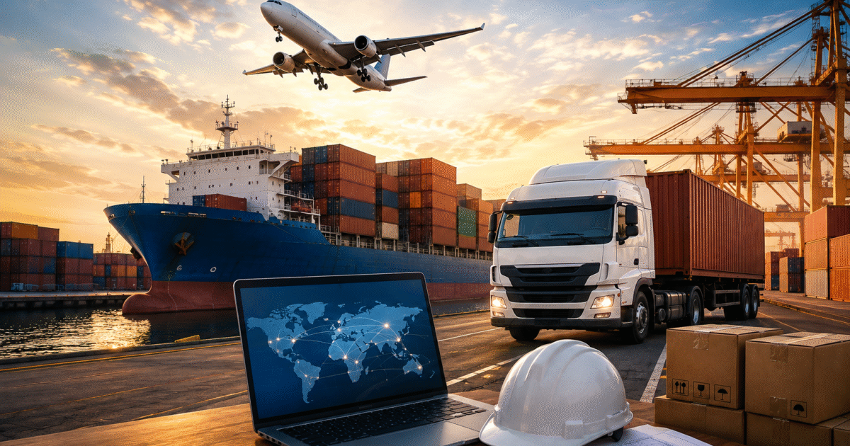 Logística y transporte internacional para proyectos